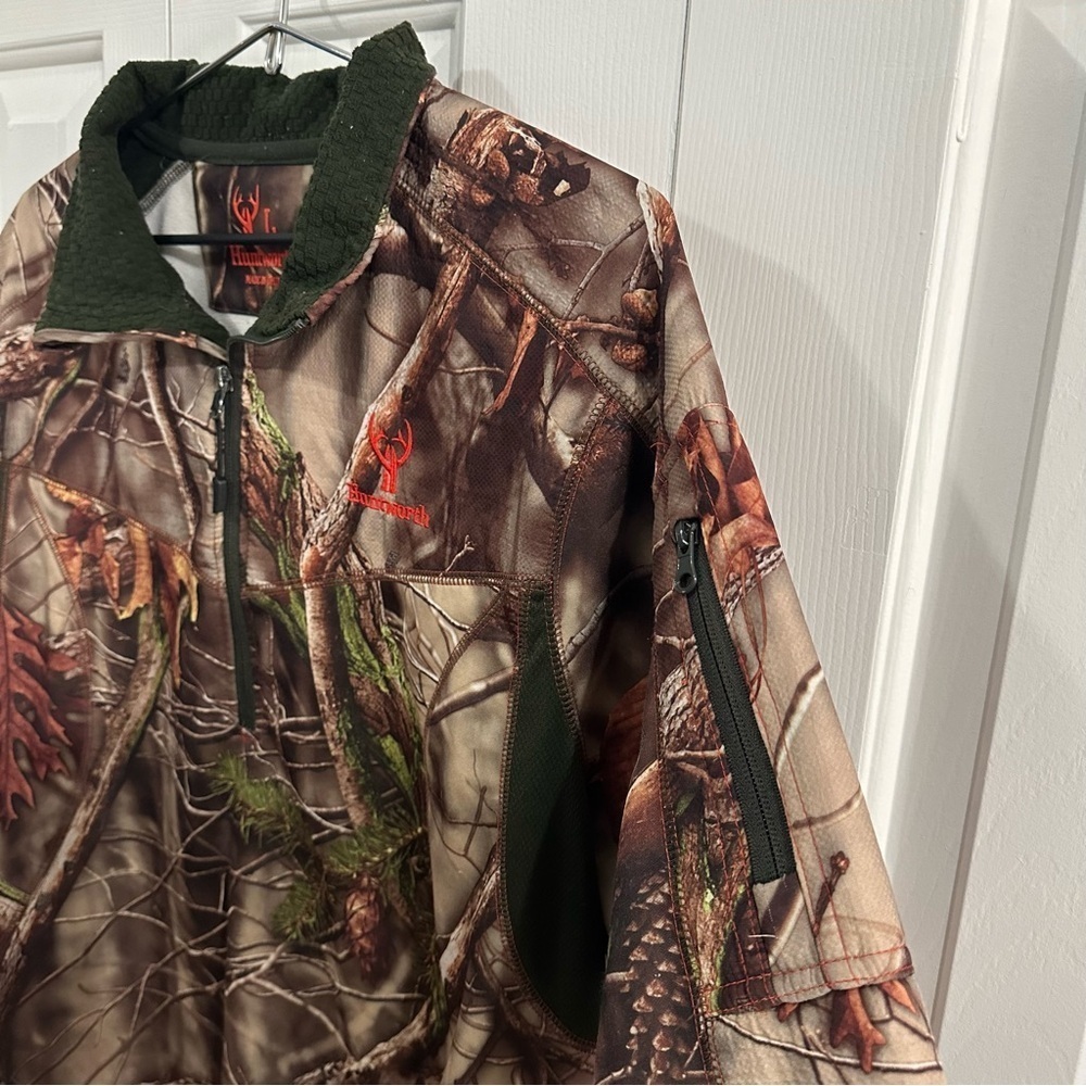 Huntworth Camouflage 1/2 Zip Up Pullover - Picture 3 of 6